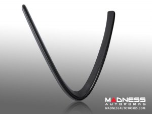 Alfa Romeo Stelvio Front V Shield Grill Frame - Carbon Fiber - Feroce Carbon Alfa Romeo Stelvio Front V Shield Grill Frame - Carbon Fiber - Feroce Carbon